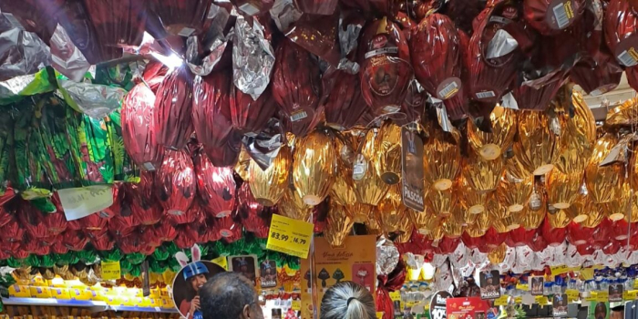 Procon Goiânia aponta variação de até 140,60% nos preços de ovos de Páscoa e caixas de chocolate